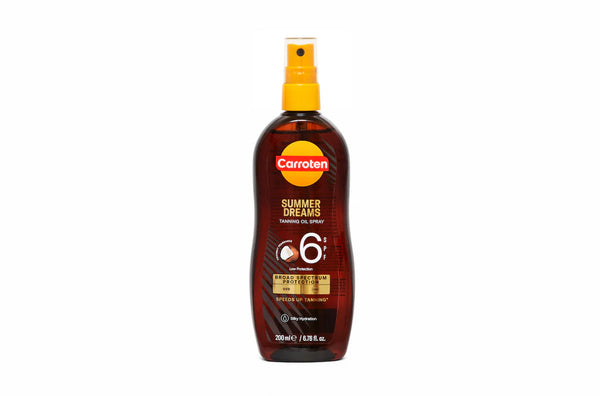 Carroten Intense Tan SPF6 Oil Spray 200ml