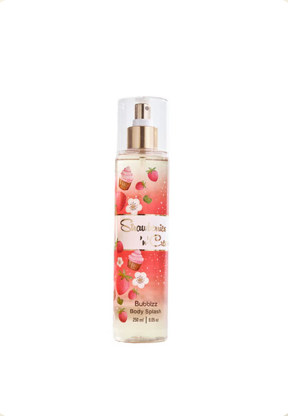 Bubblzz Strawberries N Cream Body Splash 250ml