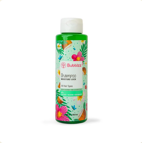 Bubblzz Moisture Lock Shampoo for all Hair Types 500ml