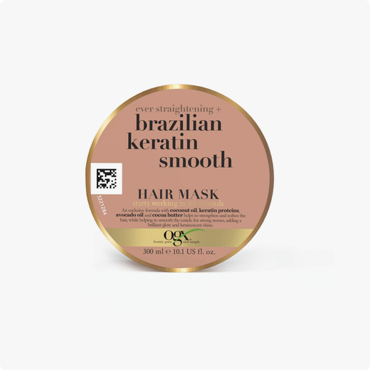 Ogx Brazilian Keratin Smooth Hair Mask, 300ml