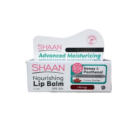SHAAN NOURISHING LIP BALM CHERRY 5GM