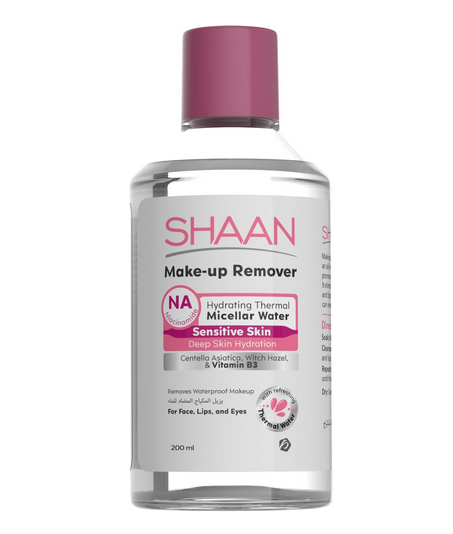 Shaan Hydrating Makeup Remover 200 ml | Clean and Skin Care