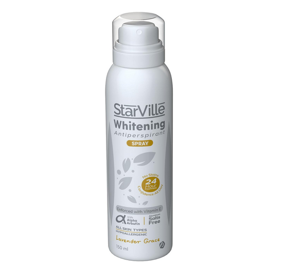 Starville Whitening Antiperspirants Spray Lavender Grace 150 ml