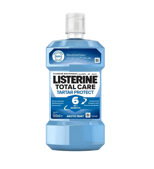 Listerine Total Care Tartar Protect Mouthwash 500ml