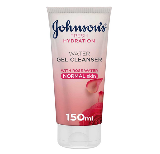 Johnson's face cleanser fresh hydration water gel cleanser normal skin 150ml