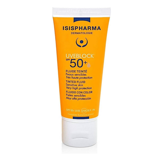 Isis Uveblock SPF50+ Dry Touch ultra-fluid very high protection tinted 50ml