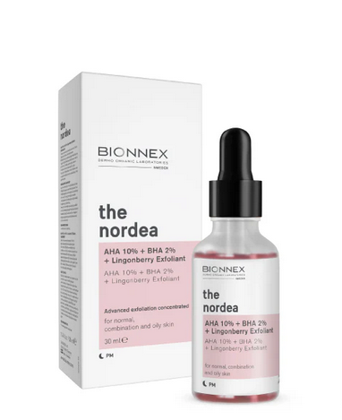 BIONNEX AHA 10% + BHA 2% + LINGONBERRY EXFOLIANT 30ml