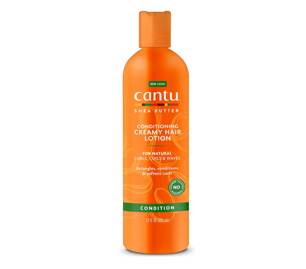 Cantu shea butter for natural hair conditioning creamy hair lotion 355ml