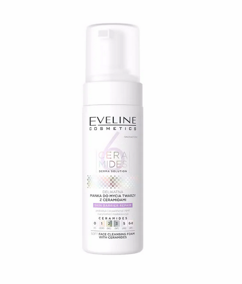 EveLine Soft face cleansing foam with ceramides 150ml