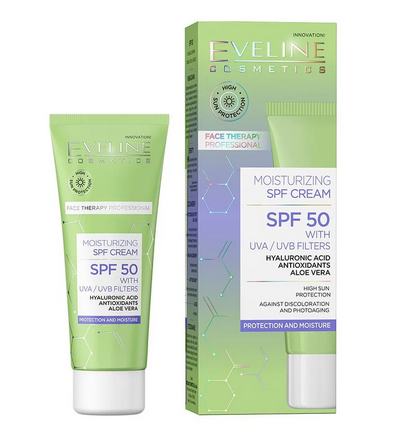 EveLine Moisturising SPF 50 cream 30ML
