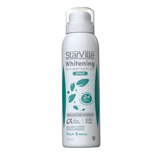 Starville Whitening Antiperspirants Spray Fresh Breeze 150 ml