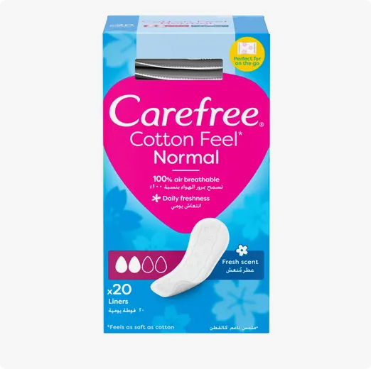 Carefree Plus Large Fresh Scent 20 pcs