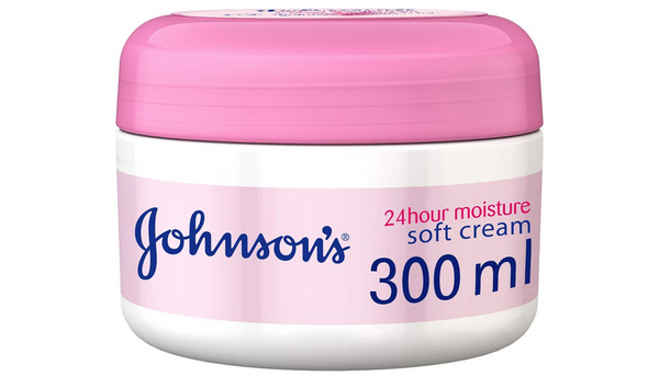 JOHNSON’S Body Cream 24HOUR Moisture Soft 300ml