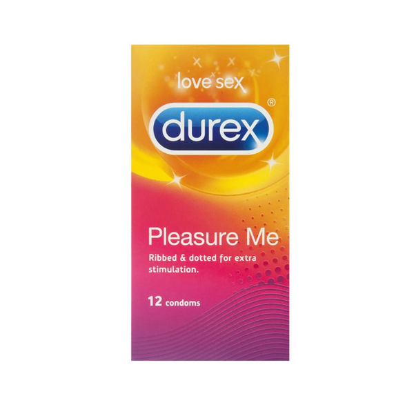 Durex Pleasure Me Condoms 12 condoms