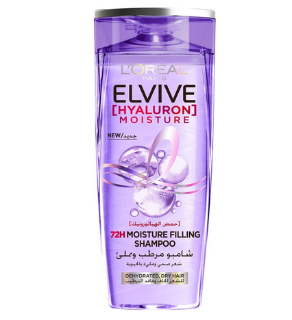 L’Oréal Paris L'Oréal Paris Elvive Hyaluron Moisture 72H Moisture Filling Shampoo with Hyaluronic Acid - 200ml
