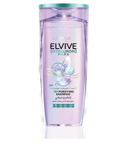 L’Oréal Paris Elvive Hyaluron Pure Purifying Shampoo for Oily Hair 600ML