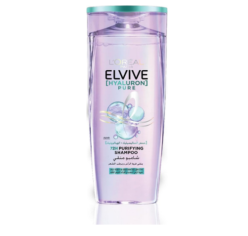L’Oréal Paris Elvive Hyaluron Pure Purifying Shampoo for Oily Hair 400ML