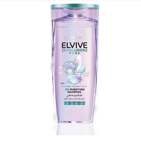 L’Oréal Paris Elvive Hyaluron Pure Purifying Shampoo for Oily Hair 200ML