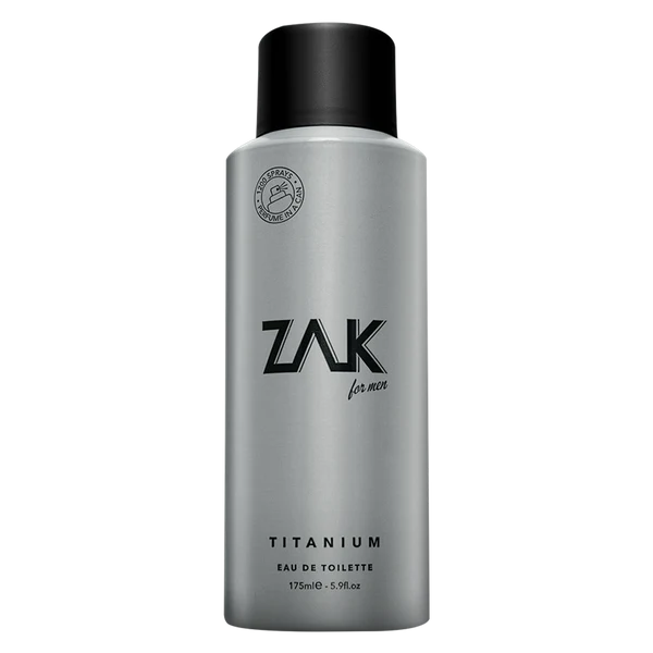 ZAK  Titanium – Eau De Toilette – 175 ml