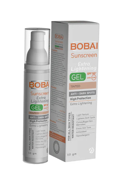 Bobai Sunscreen Tinted Extra Lightening gel spf 50+