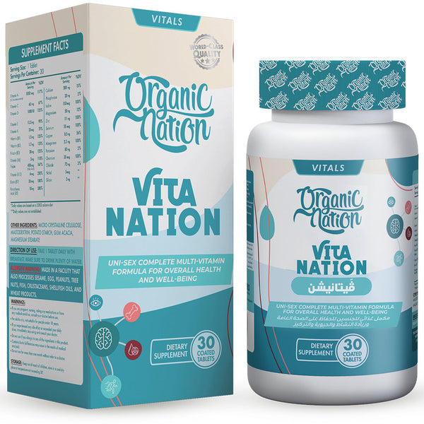 Organic Nation Vitanation 30 tabs