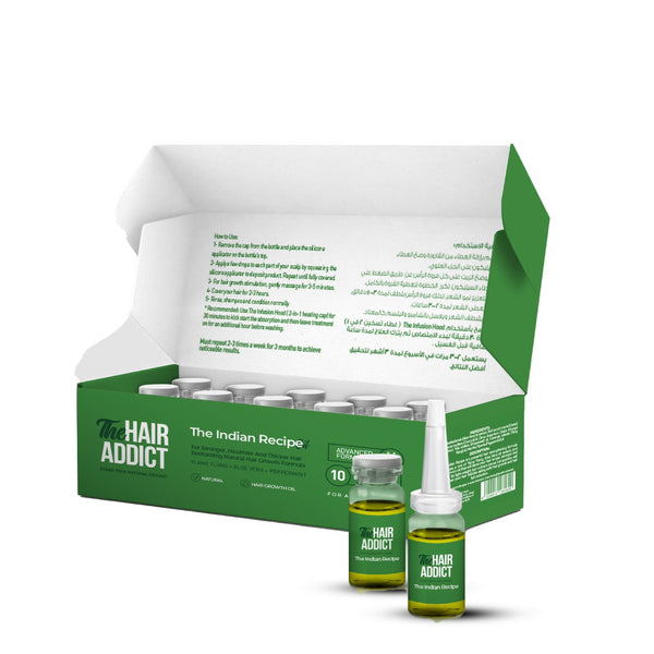 The Hair Addict The Indian Recipe 20 Vials