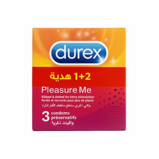 DUREX PLEASURE ME 3PCS 2+1FREE