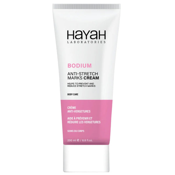 Hayah Laboratories BODIUM Anti_Stretch Marks Cream 200 ml
