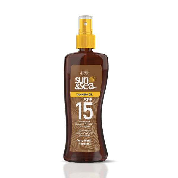Eva Sun & Sea Tanning Oil Spray SPF 15 - 200 ml