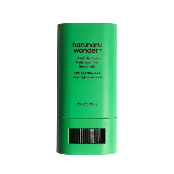 Haruharu Wonder BLACK BAMBOO daily soothing sun shield SPF50+ PA++++ 20g