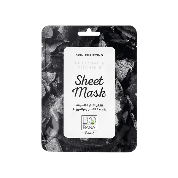 Bobana Charcoal & Vitamin E Sheet Mask