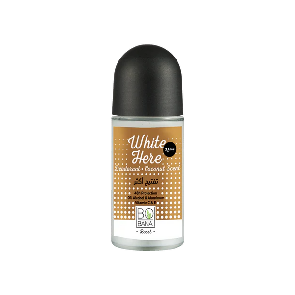 Bobana "White Here" Deodorant With Coconut Scent 50 ML