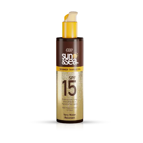 EVA Shimmer Tanning oil 15 SPF - 200 Ml