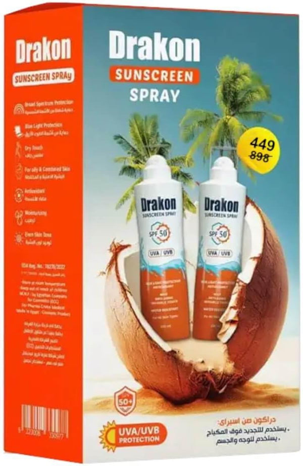 Drakon Sunscreen spray 1&1offer