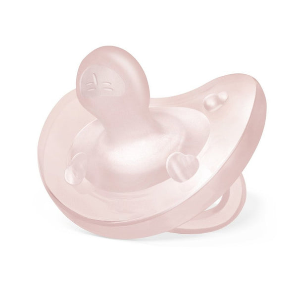 CHICCO TEAT Silicon 0-6M Pink