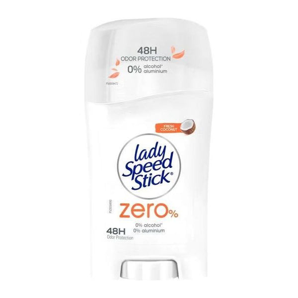 Lady Speed Stick Zero% Antiperspirant & Deodorant Fresh Coconut -40 G