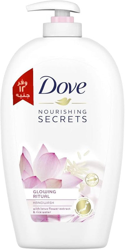 DOVE HAND WASH 500 ML Glowing Ritual 12L off