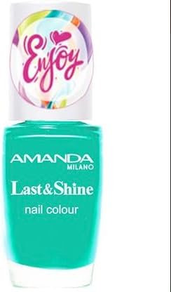 amanda 611 aqua nail color last & shine