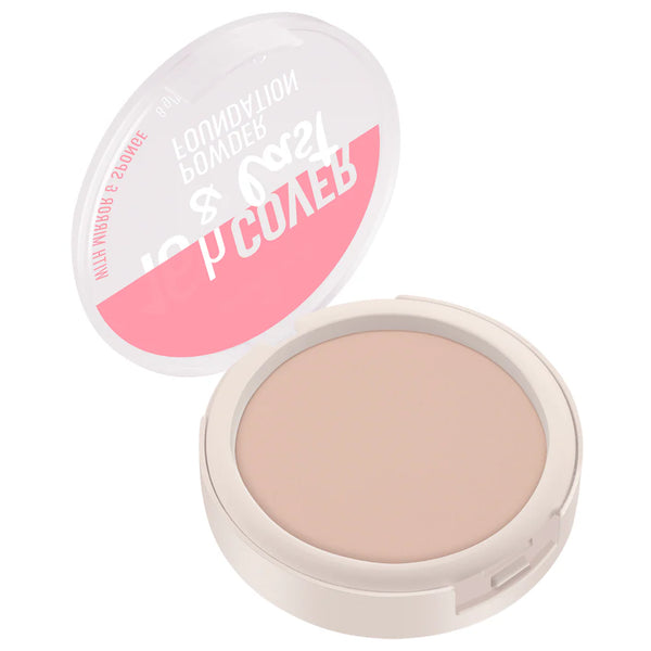 Essence 16h COVER & last POWDER FOUNDATION 01| Porcelain