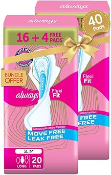 ALWAYS MAXI LONG Sensitive  16+4 flexi Fit