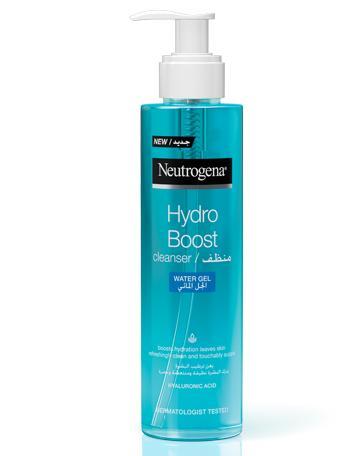 Neutrogena Cleansing Water Gel, Hydro Boost, Normal to Dry Skin, 200ml