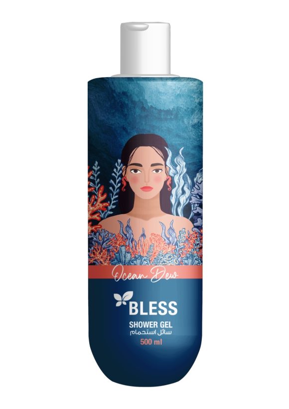 BLESS  SHOWER GEL – OCEAN DEW 500 ml