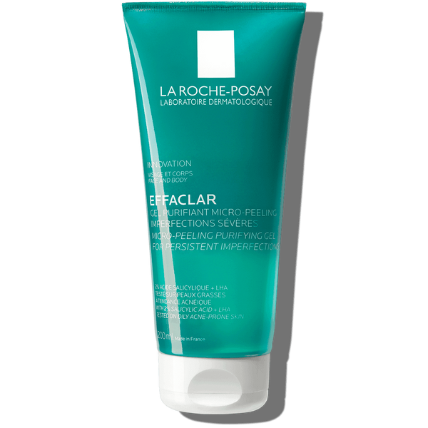 LaRoche-Posay Effaclar Micro-peeling purifying gel FACE AND BODY CLEANSER 200ml