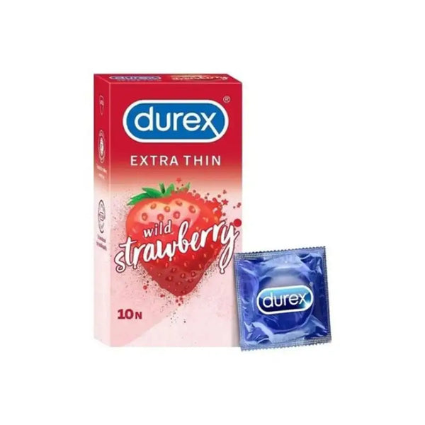 DUREX STRABERRY 10 CONDOMS
