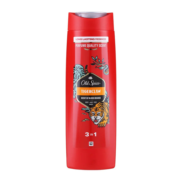 Old Spice Tigerclaw 3 in 1 Shower Gel – 400ml