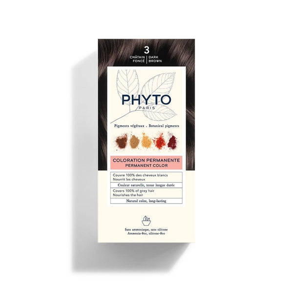 PHYTO HAIR COLOR3 Dark Brown