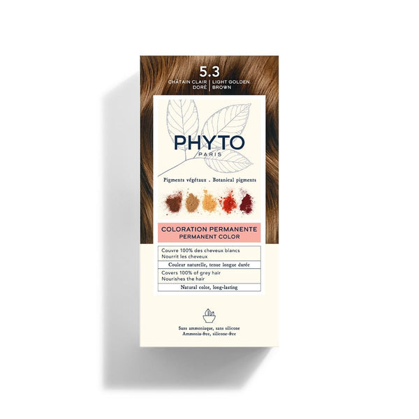 PHYTO HAIR COLOR5.3 Light Golden Brown