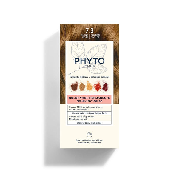 PHYTO HAIR COLOR7.3 Golden Blonde