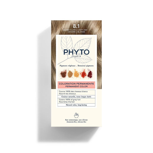 PHYTO HAIR COLOR8.1 Light Ash Blonde