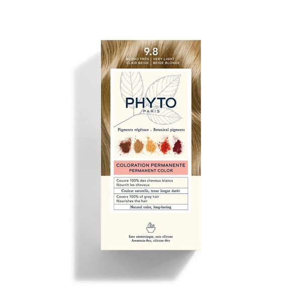 PHYTO HAIR COLOR9.8 Very Light Beige Blonde